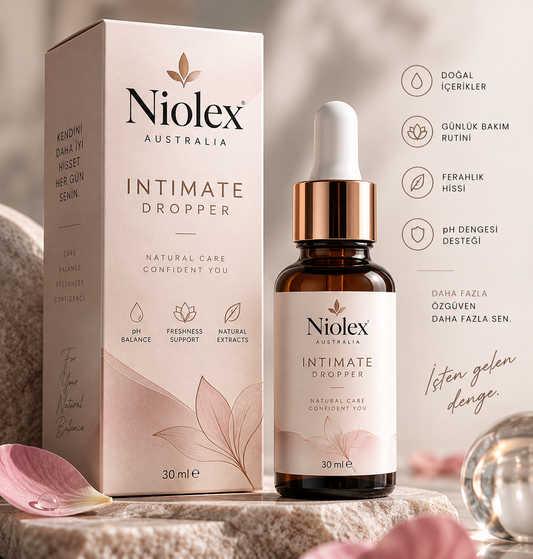 Niolex Intimate Dropper – Hassas Bölge Koku & Ferahlık Bakımı